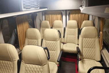 9 seater Luxury Urbania interior